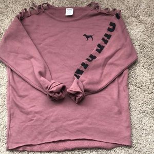 Pink sweatshirt